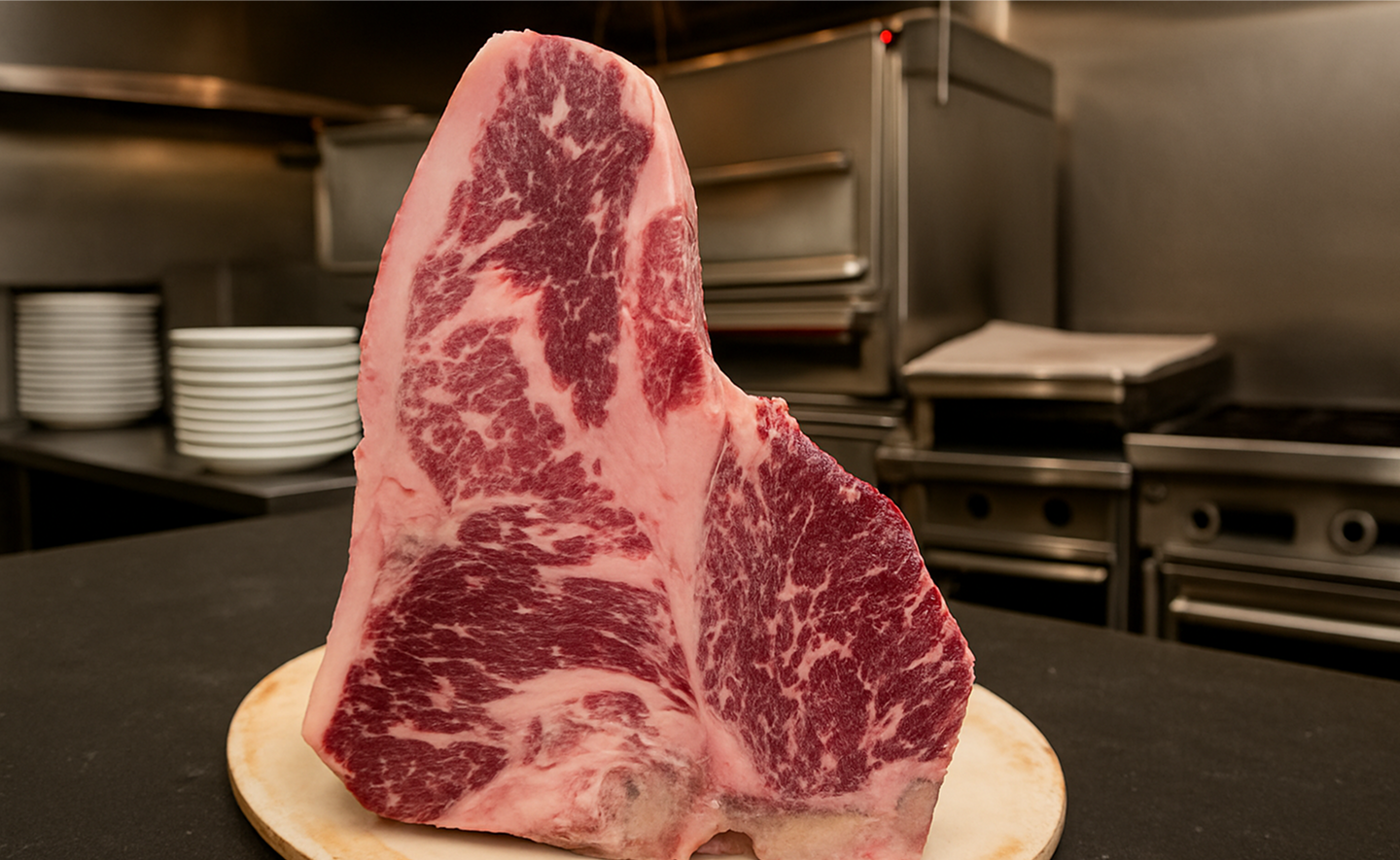 Premium marbled beef